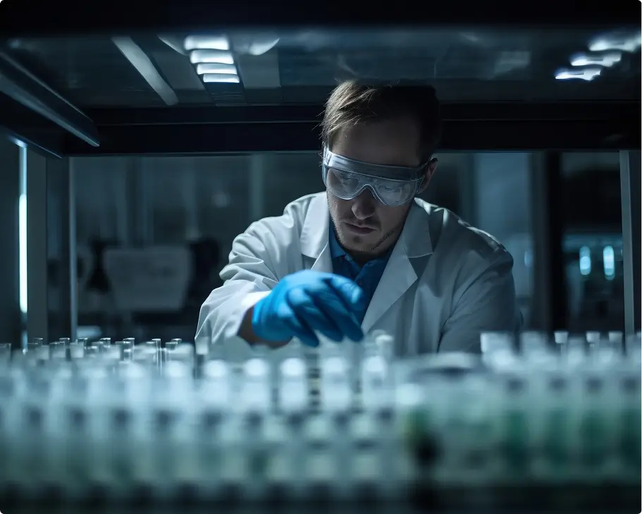 Laboratory processing